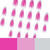 12 Sizes-24 Pcs Press On Nails JP3565