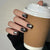 12 Sizes-24 Pcs Press On Nails MY189