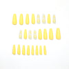 12 Sizes-24 Pcs Press On Nails JP1728