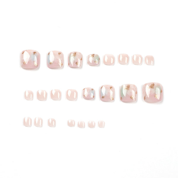 12 Sizes-24 Pcs Press On Nails JP1630