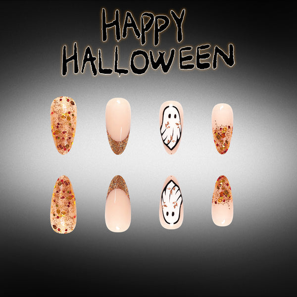 12 Sizes-24 Pcs Press On Nails C2012