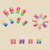 12 Sizes-24 Pcs Press On Nails Y551