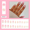 12 Sizes-24 Pcs Press On Nails W147
