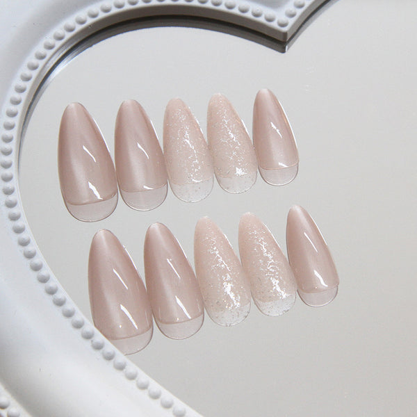 12 Sizes-24 Pcs Press On Nails MY085