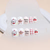 12 Sizes-24 Pcs Press On Nails K017
