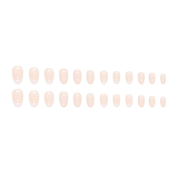 12 Sizes-24 Pcs Press On Nails W248