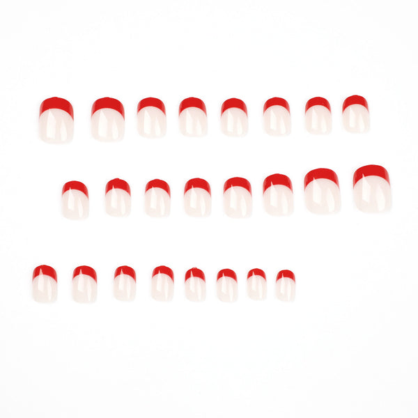 12 Sizes-24 Pcs Press On Nails JP1496