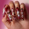 12 Sizes-24 Pcs Press On Nails JP3342