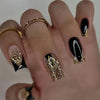 12 Sizes-24 Pcs Press On Nails Y002