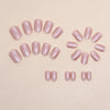 12 Sizes-24 Pcs Press On Nails W1194
