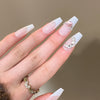 12 Sizes-24 Pcs Press On Nails JP2996