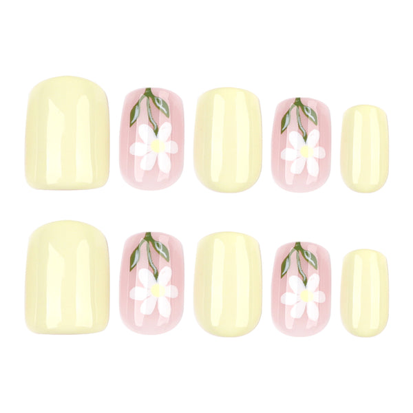 12 Sizes-24 Pcs Press On Nails JP3921