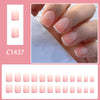 12 Sizes-24 Pcs Press On Nails C1437