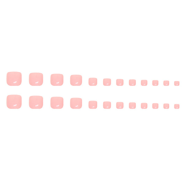 12 Sizes-24 Pcs Press On Nails F071