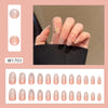 12 Sizes-24 Pcs Press On Nails W1703