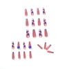 12 Sizes-24 Pcs Press On Nails JP1204