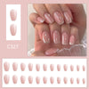 12 Sizes-24 PcsPress On Nails C327