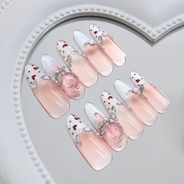 30 Pcs Press On Nails MY243