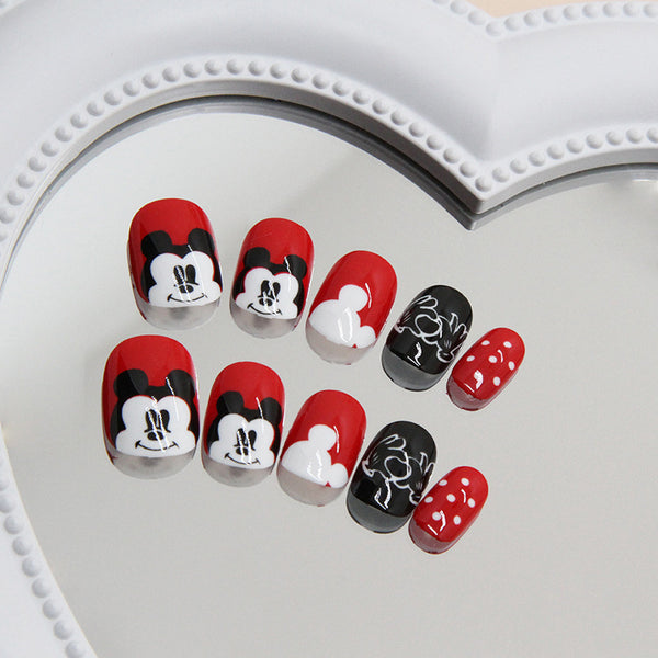 12 Sizes-24 Pcs Press On Nails K012