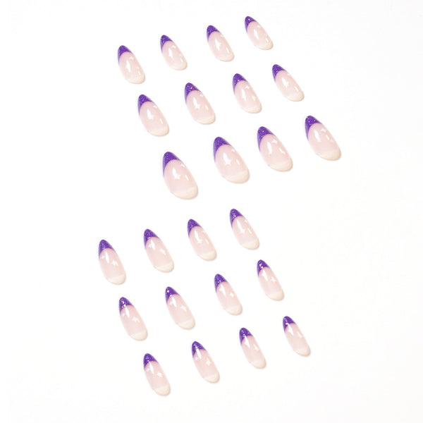 12 Sizes-24 Pcs Press On Nails JP1511