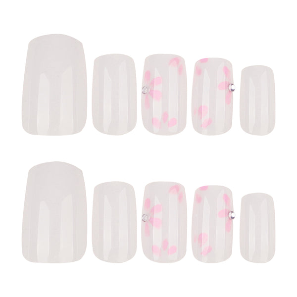 12 Sizes-24 Pcs Press On Nails JP3935