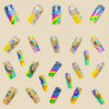 12 Sizes-24 PcsPress On Nails Y515