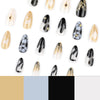 12 Sizes-24 Pcs Press On Nails JP3788