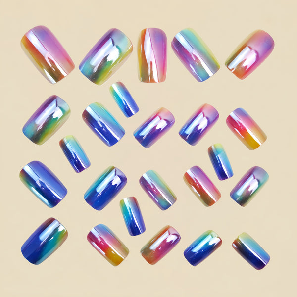 12 Sizes-24 Pcs Press On Nails Y1507