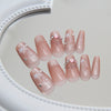 12 Sizes-24 Pcs Press On Nails Z848