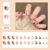 12 Sizes-24 Pcs Press On Nails R679