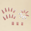 12 Sizes-24 Pcs Press On Nails Y033