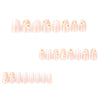 12 Sizes-24 Pcs Press On Nails JP3868