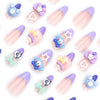 12 Sizes-24 Pcs Press On Nails JP2799