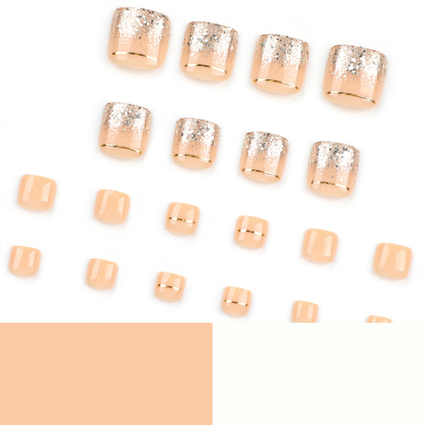 12 Sizes-24 Pcs Press On Nails JP3215