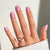 12 Sizes-24 Pcs Press On Nails JP1747