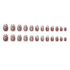 12 Sizes-24 Pcs Press On Nails W1981