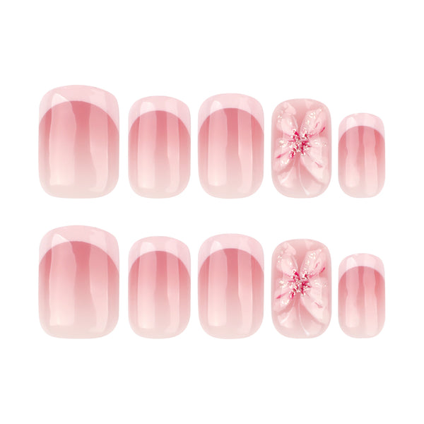 12 Sizes-24 Pcs Press On Nails JL0685