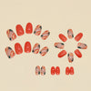12 Sizes-24 Pcs Press On Nails Y100