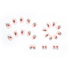 12 Sizes-24 Pcs Press On Nails R664