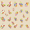 12 Sizes-24 Pcs Press On Nails Y721