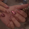 12 Sizes-24 Pcs Press On Nails JP4310