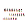 12 Sizes-24 Pcs Press On Nails JP1861