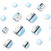 12 Sizes-24 Pcs Press On Nails JP1664