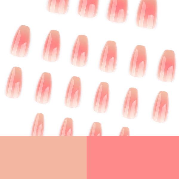 12 Sizes-24 Pcs Press On Nails JP4148