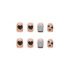 12 Sizes-24 Pcs Press On Nails R535