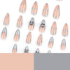 12 Sizes-24 Pcs Press On Nails JP3678