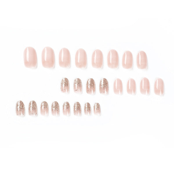 12 Sizes-24 Pcs Press On Nails JP1575