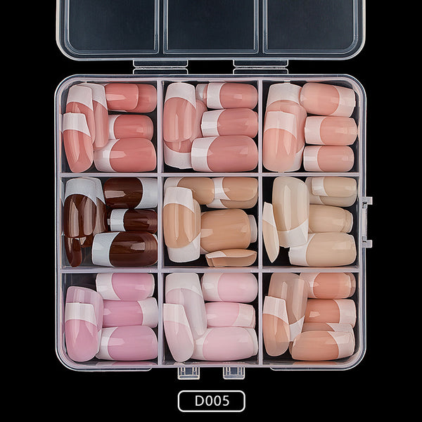 108 Pcs Press On Nails D001