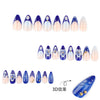 12 Sizes-24 Pcs Press On Nails JP3907