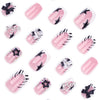 12 Sizes-24 Pcs Press On Nails JP3651
